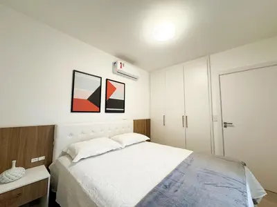 A planta de PÉ NA AREIA 30 passos do mar Apto 101