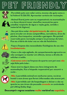 O animal ou animais de estimação com os hóspedes em Suíte Master, Ar cond, Tela Cinema 150