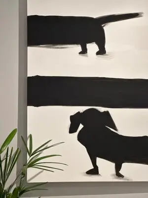 O animal ou animais de estimação com os hóspedes em Lindo Apto a 3 Min do Expocentro de BC