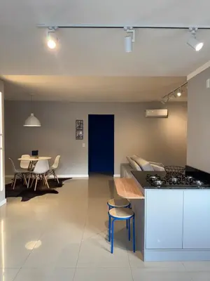 A cozinha ou kitchenette de Lindo Apto a 3 Min do Expocentro de BC