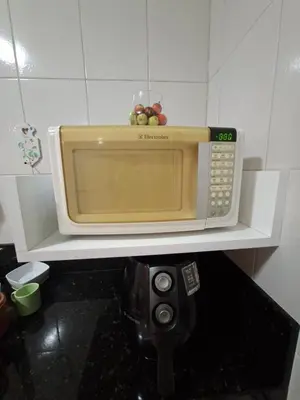 A cozinha ou kitchenette de Meia praia - Apartamento grande a 250 metros da praia