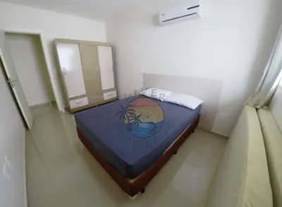 Uma cama ou camas num quarto em Apartamento na Zona Central da Praia com 02 Dormitórios