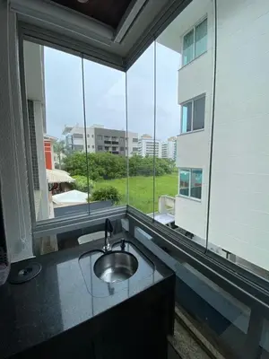 A planta de Cód 132 - Apartamento aconchegante a 350 metros