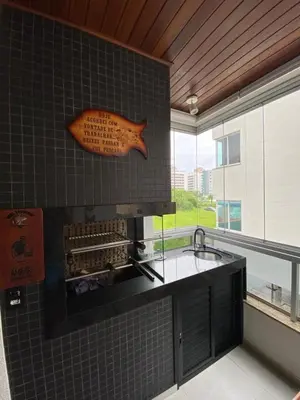 A cozinha ou kitchenette de Cód 132 - Apartamento aconchegante a 350 metros