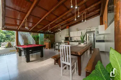 A cozinha ou kitchenette de Residencial Lynary – Loft Mercúrio