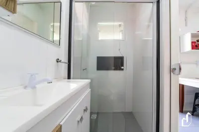 Uma casa de banho em Residencial Lynary – Loft Mercúrio