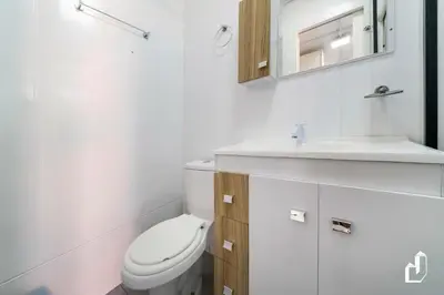 Uma casa de banho em Residencial Lynary – Loft Mercúrio