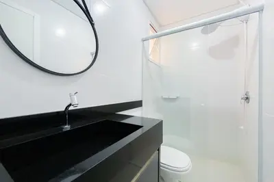 Uma casa de banho em Praia de Palmas, 250m do Mar, Ideal para Família, 0194