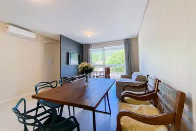Uma área de estar em Praia de Palmas, 250m do Mar, Ideal para Família, 0194