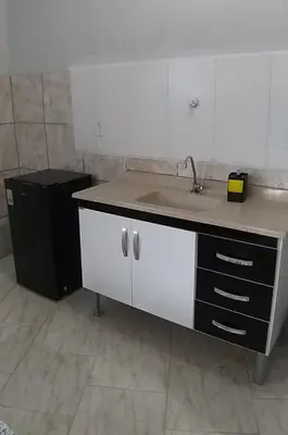 A cozinha ou kitchenette de Ap 28 on the bar with access to the best beaches BC