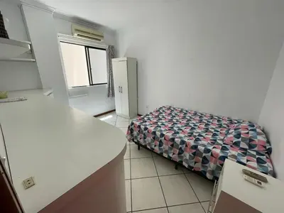Uma cama ou camas num quarto em Residencial florida