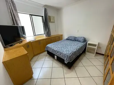 Uma cama ou camas num quarto em Residencial florida