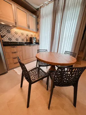 A cozinha ou kitchenette de Apartamento 509 com piscina Aquecida