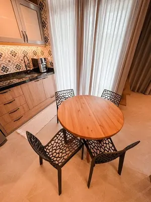 A cozinha ou kitchenette de Apartamento 509 com piscina Aquecida