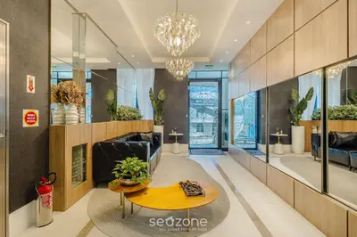 A planta de Apartamentos Completos a 700m da Praia - VNV