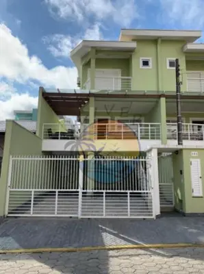 O edifício onde a casa de férias está situado