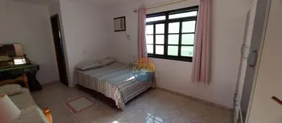 Uma cama ou camas num quarto em Ampla Casa na zona central da praia e comércio com 03 dormitórios