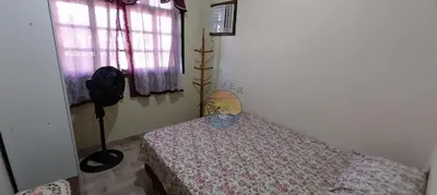 Uma cama ou camas num quarto em Ampla Casa na zona central da praia e comércio com 03 dormitórios