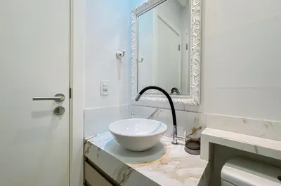 Uma casa de banho em Seu refúgio perfeito há 200 metros em Palmas! 0192
