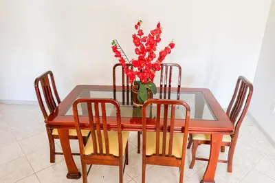A planta de Apartamento com 03 quartos na Praia! 0331