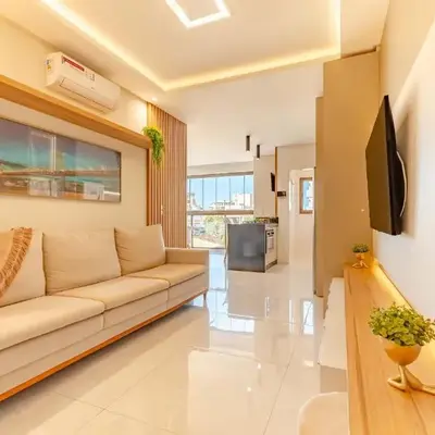 Belissimo apartamento com vista da praia em Bombas