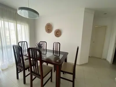 Uma área de estar em Vista Mar - Praia de Palmas - 80m da Praia - Piscina e Lazer Completo! 0475
