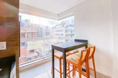 A planta de Praia de Palmas - Apto 300m da Praia, 2 Dorms - 0158