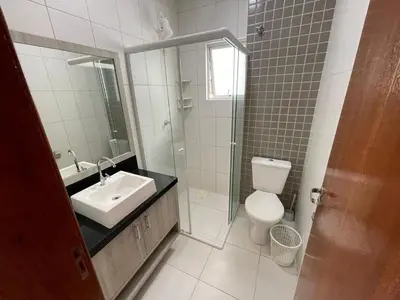 Uma casa de banho em Cód 42 - Cobertura a 80 metros do mar