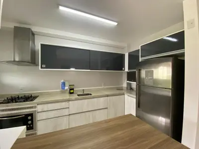 A cozinha ou kitchenette de Praia de Palmas - 350 metros da praia - Próximo ao mar! 0468