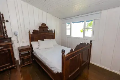 Uma cama ou camas num quarto em Mar em Casa