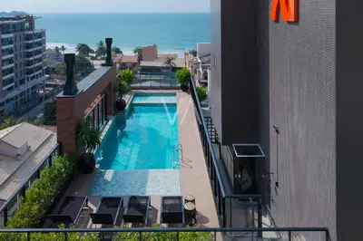 A piscina em ou perto de 307 - Apart Villa Francione com piscina em Bombas
