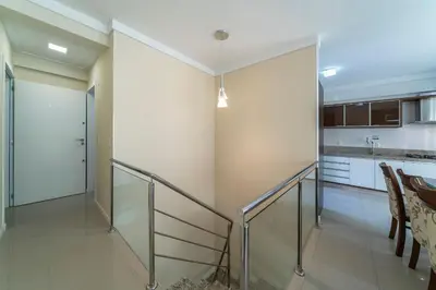 A cozinha ou kitchenette de Curaçao 201 - Cobertura duplex com jacuzzi privativa - 50 metros da Praia de Canto Grande!