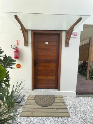 A planta de Refúgio Aconchegante em Mariscal - Baoba Suítes