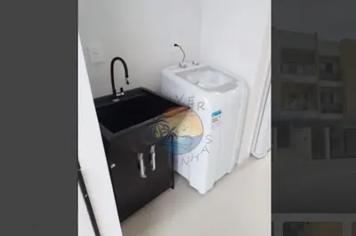 A planta de Apartamento próximo a praia e comércio em geral com 03 Dormitórios