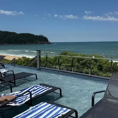 Suíte Familia com Hidro Frente Mar Blue Sea