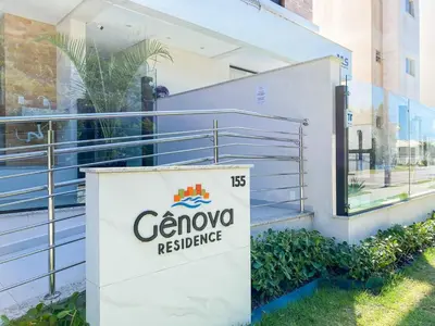 A planta de Apartamento para relaxar 450m da Praia de Palmas - 0113
