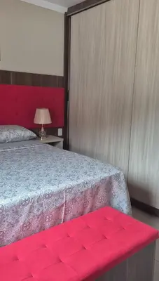 Uma cama ou camas num quarto em Casa Perão
