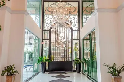 A fachada ou entrada de Cobertura Duplex a 100m da Praia com Jacuzzi Privativa