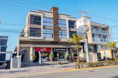 O edifício onde a estalagem está situado