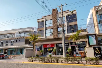 O edifício onde a estalagem está situado
