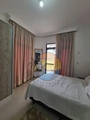 Uma cama ou camas num quarto em Triplex Alto Padrão Beira Mar Próximo a Comércio em Geral com 04 Dormitórios
