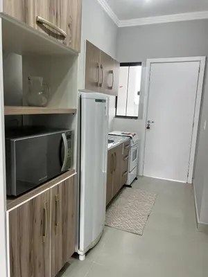 A cozinha ou kitchenette de Casa em Tijucas da tati