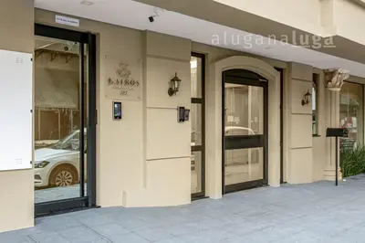 A fachada ou entrada de Aconchego e Lazer no Coração de Itapema
