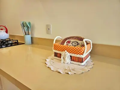 Comodidades para chá e café em Novo, Sofisticado, com Vista mar