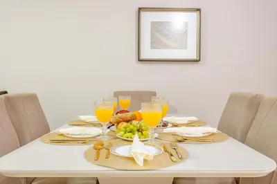 Refeições na casa de férias ou nas proximidades