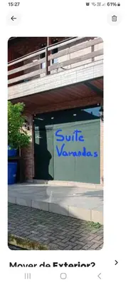 A planta de Suíte Varandas