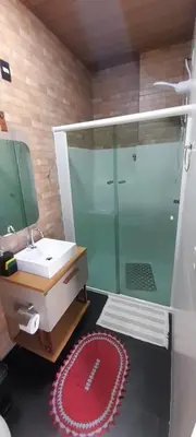 Uma casa de banho em Suíte Varandas