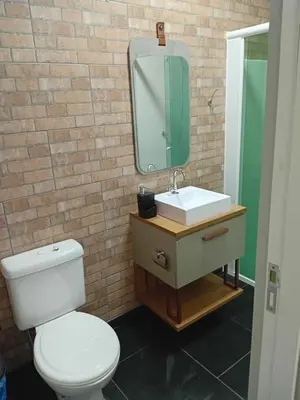 Uma casa de banho em Suíte Varandas