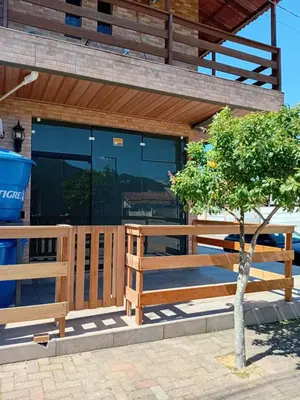 Uma varanda ou terraço em Suíte Varandas