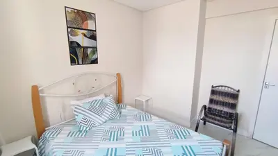 Uma cama ou camas num quarto em 262-Cobertura com vista mar, 3 suítes, Mar de Belize